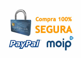 Compra
100% Segura com PayPal ou MOIP