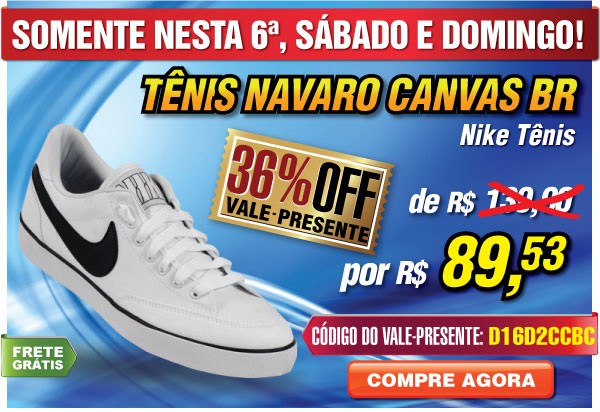 Tênis Navaro Canvas
BR - Nike Tênis